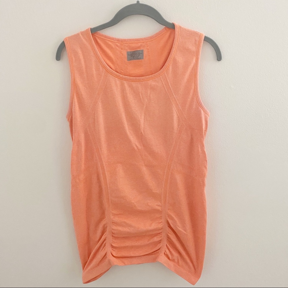 Athleta 🧡 Fast Track Orange Muscle Tank